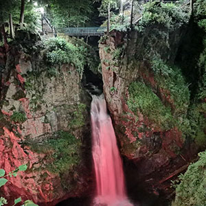 Wodospad Wilczki - Międzygórze